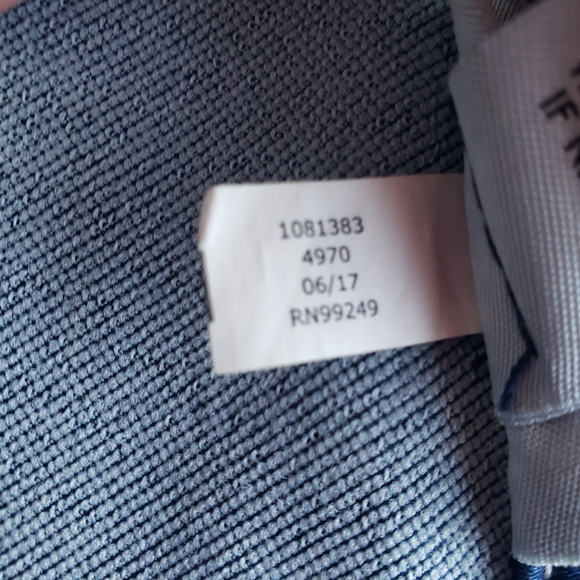 Catherines Denim Jacket Women 1X XL Blue Jean Coat Stretchy Casual Classic Layer - Picture 4 of 9